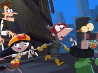 Игра Фитнес и Ферб 3д Игра Фитнес и Ферб 3д
